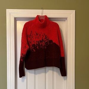 Lululemon ombré knit turtleneck sweater
